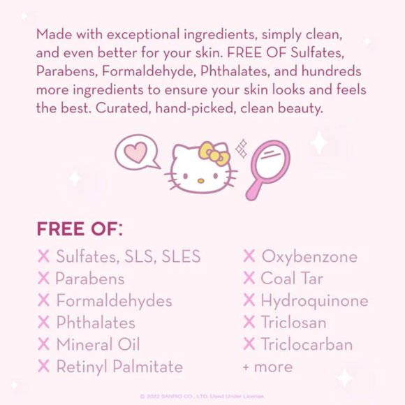 NEW The Creme Shop x Hello Kitty 24/7 Hydration Lock Lightweight Moisturizer - Picture 3 of 5